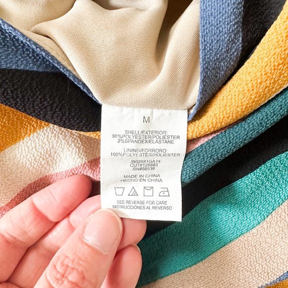 Colorful Striped Romper - Picture 6 of 7